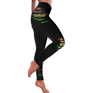 RBG ANKH RIPPED Low Rise Leggings