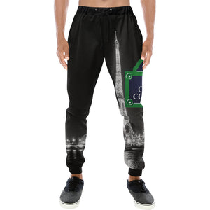PARIS BY NIGHT Men's All Over Print Sweatpants (Model L11)