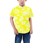 BANDANA PAISLEY Boys' All Over Print Short Sleeve Shirt