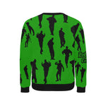 C-WALK GREEN Men's Rib Cuff Crew Neck Sweatshirt