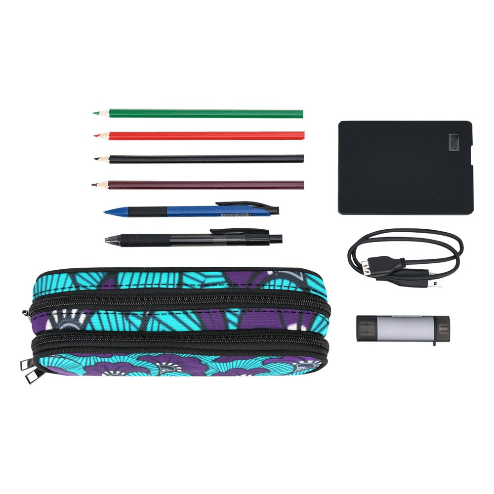 AFRIKA FLOWER Pencil Pouch/Large