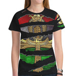 RBG ANKH RIPPED T-shirt for Women