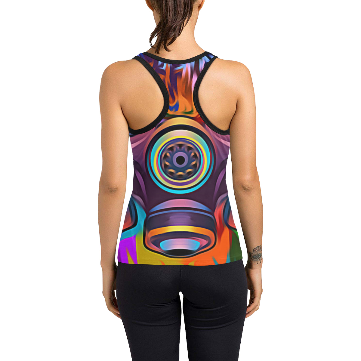 COLORING OWL Women's Racerback Tank Top