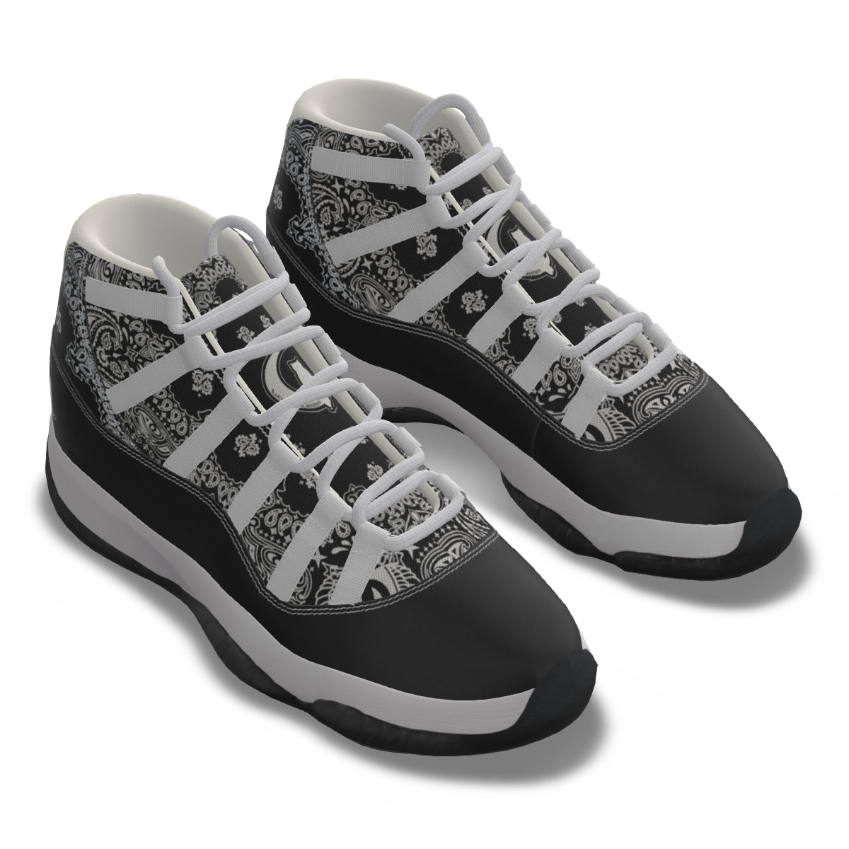 BANDANA BLCC Men's High Top Basketball Shoes