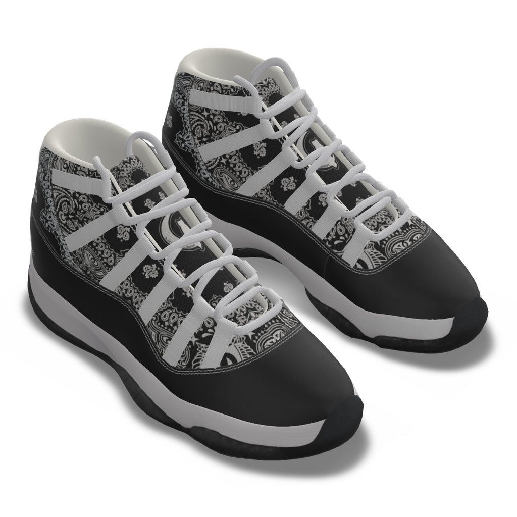 BANDANA BLCC Men's High Top Basketball Shoes