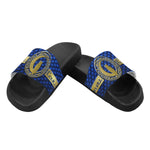 DELUXE BLUE BELT Men's Slide Sandals (Model 057)