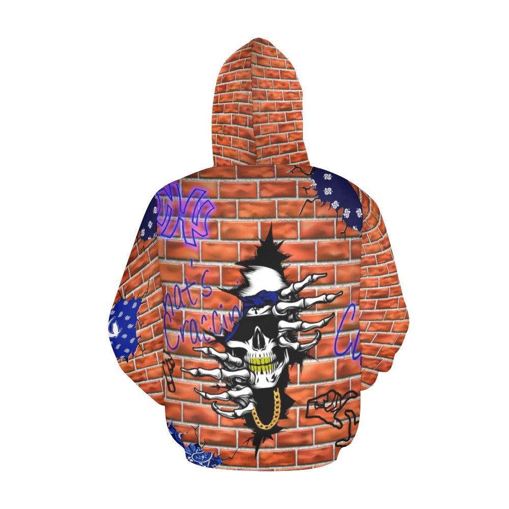 NHC All Over Print Hoodie for Men