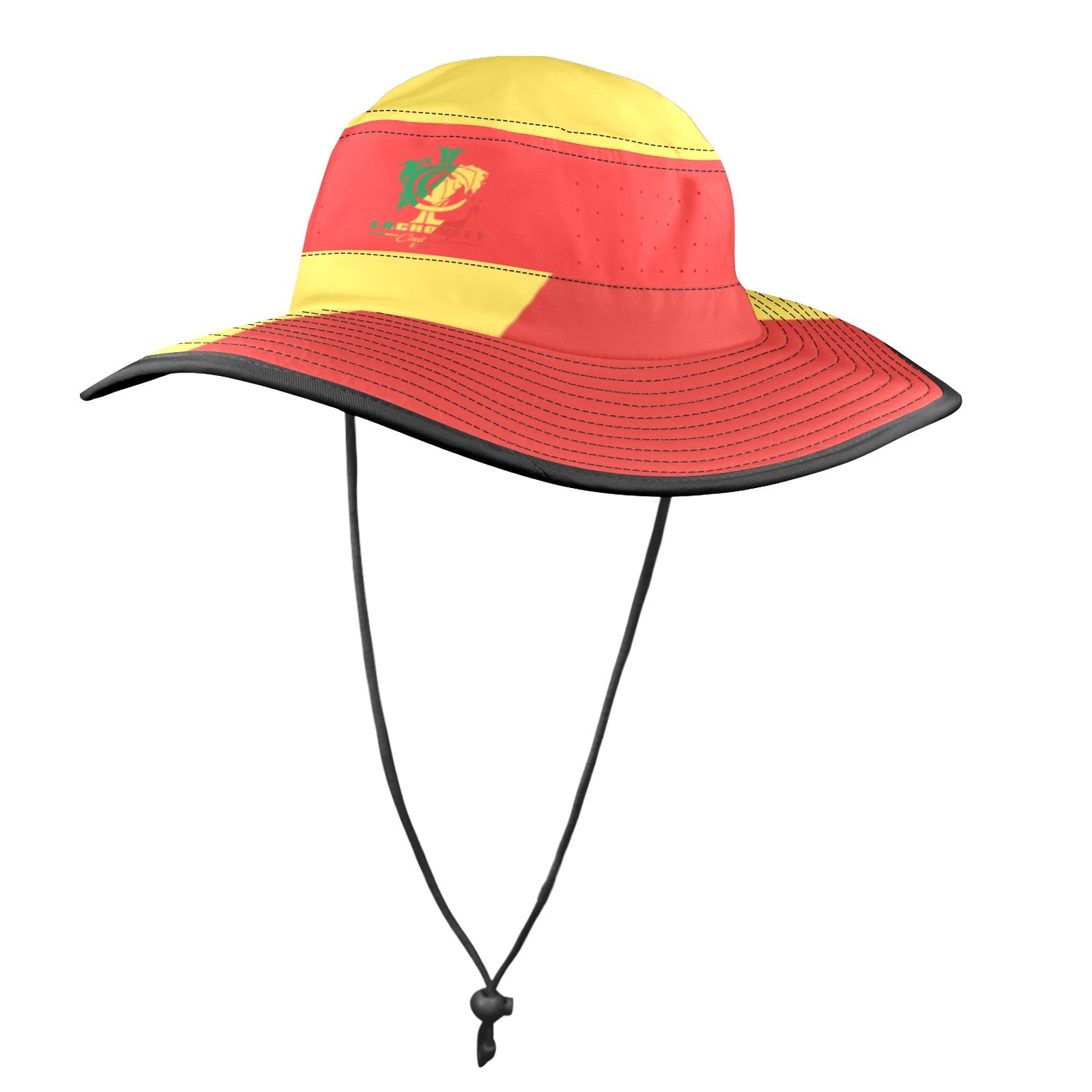 CONGO FLAG Wide Brim Bucket Hat
