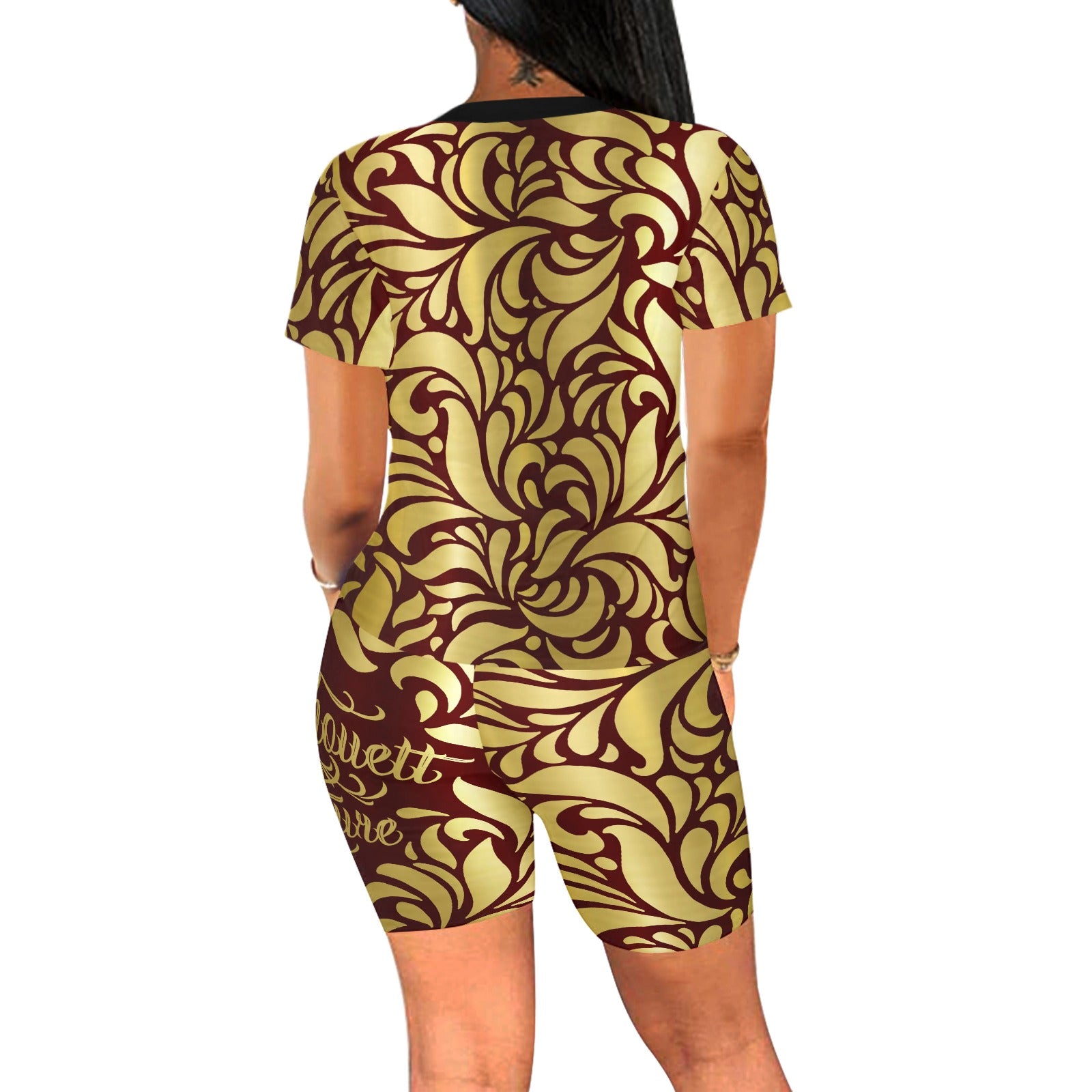 GORGIOUS LEAF BRDX Women's Short Yoga Set