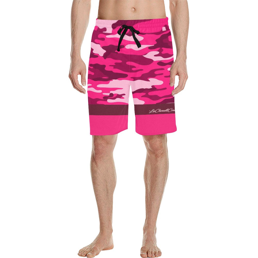 CAMOUFLAGE Men's All Over Print Casual Shorts