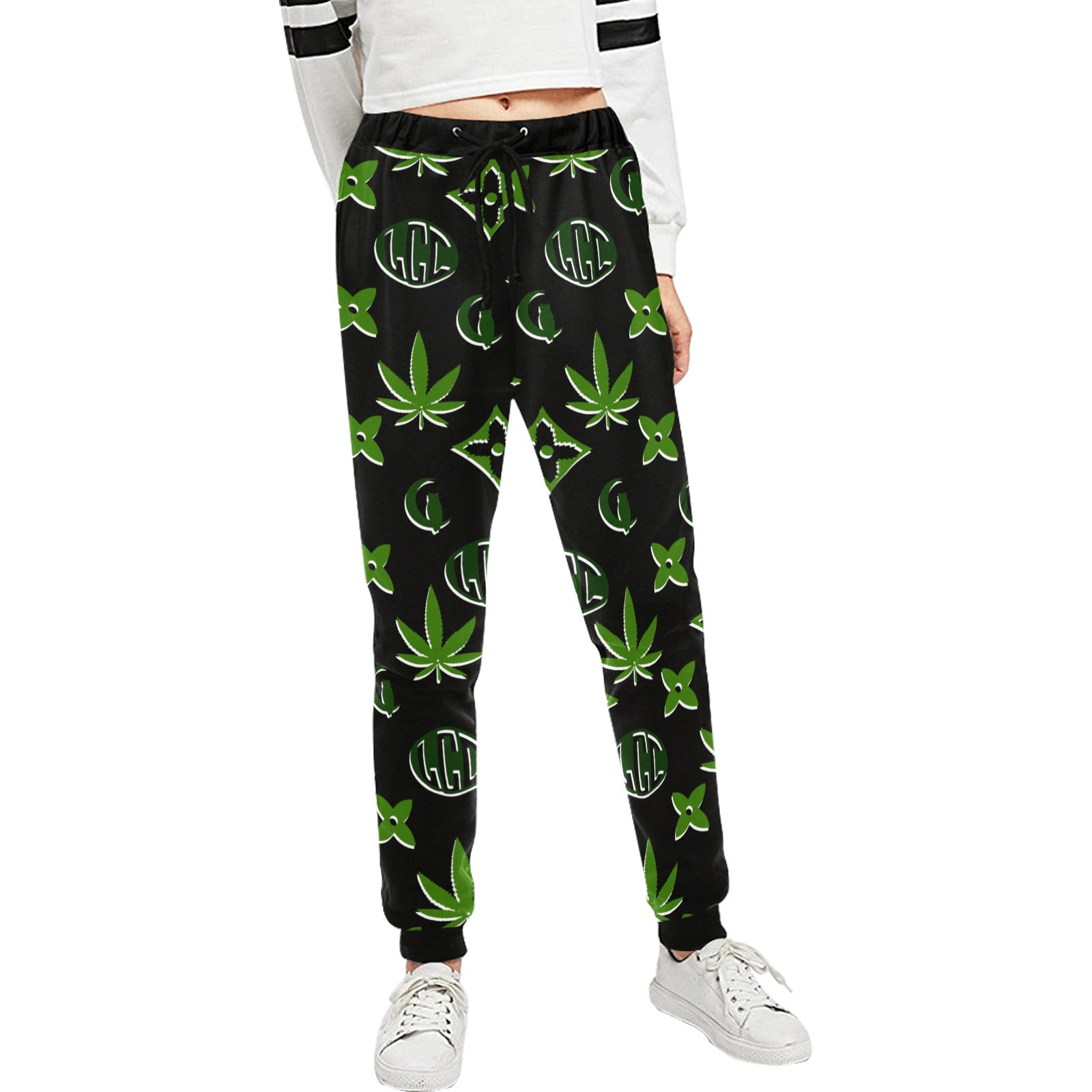 LCC WEEDY COLORS Unisex All Over Print Sweatpants