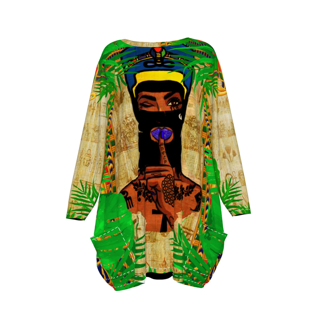 NILE VALEY KWEEN Women's Loose Crew Neck shirt