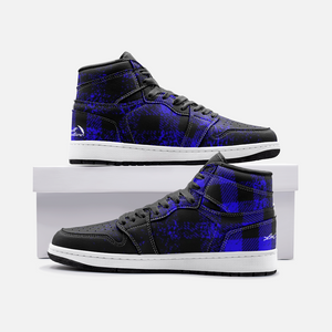 DUSTY PLAID BLUE Unisex Sneaker TR