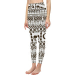 ELEPHANT ORNEMENT All Over Print High-Waisted Leggings