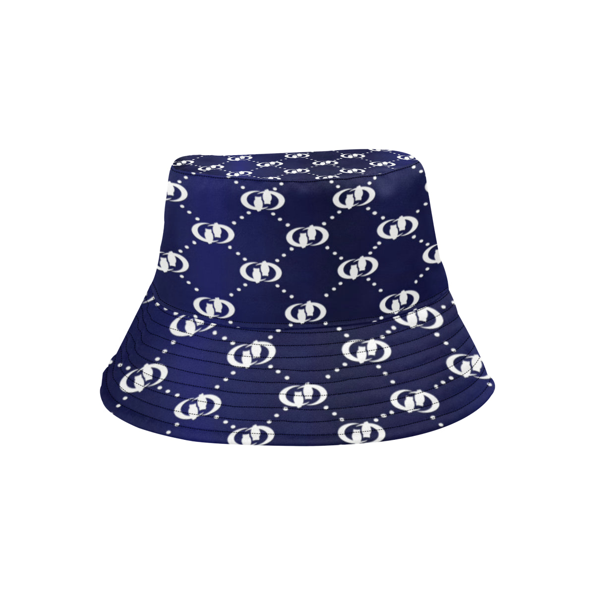 EXCELLENCE BLUE All Over Print Bucket Hat for Men