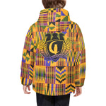 KENTE ATEF Kids' Padded Hooded Jacket