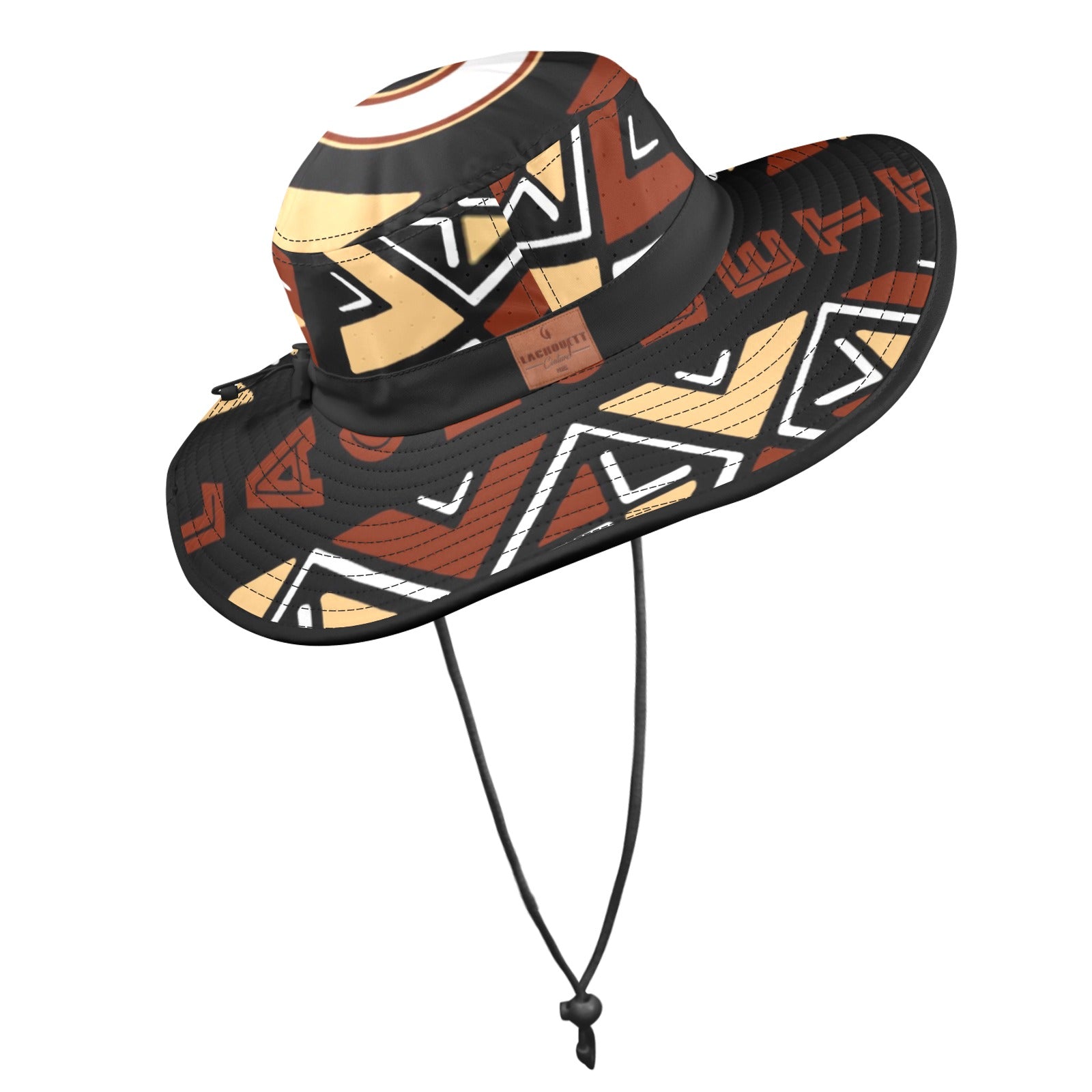 BOGOLAN STYLE Wide Brim Bucket Hat