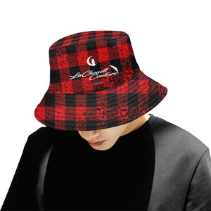 DUSTY PLAID Bucket Hat