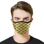 EXCELLENCE GLDBLCC Mouth Mask in One Piece (2 Filters Included))