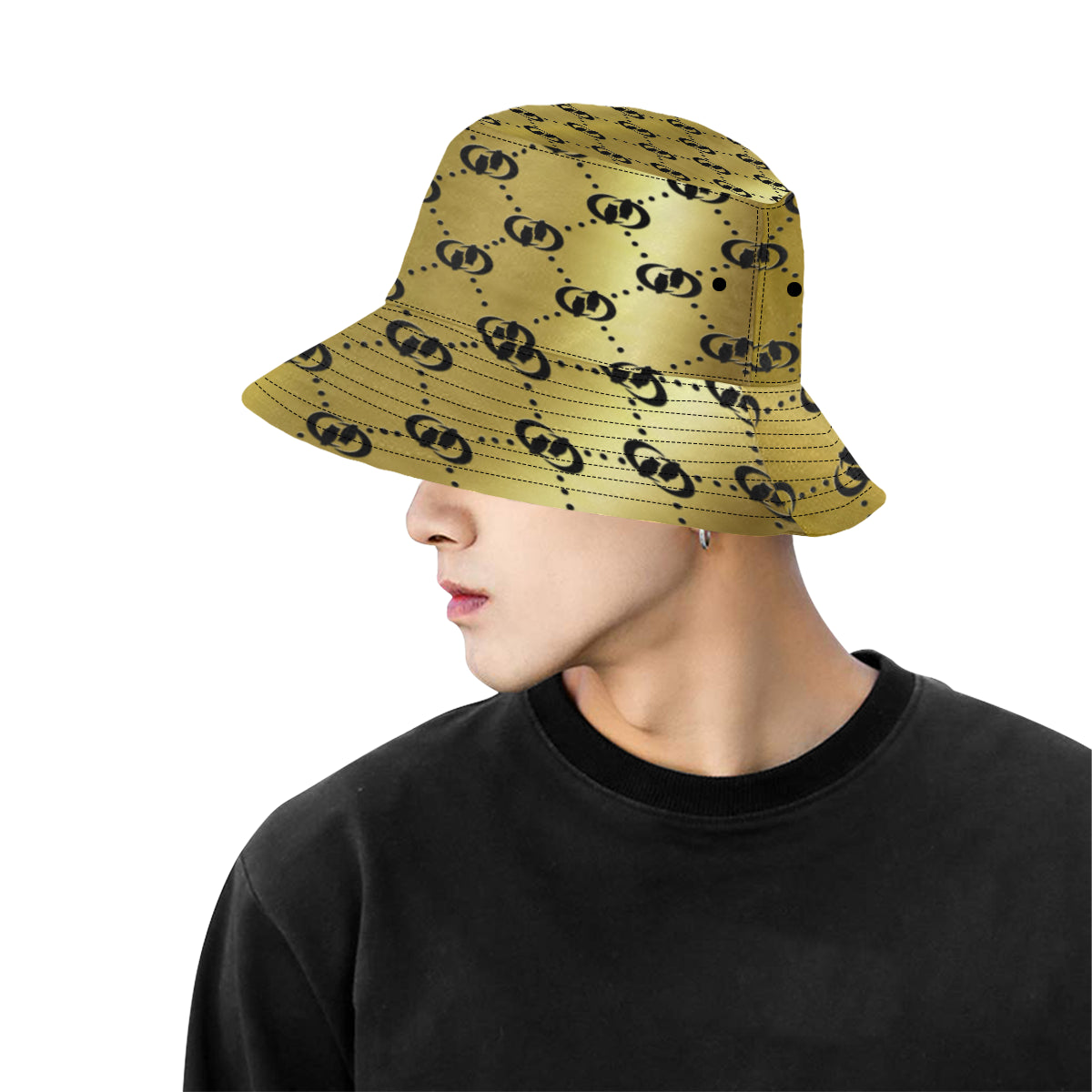 EXCELLENCE GLDBLCC All Over Print Bucket Hat for Men