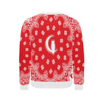 BANDANA Bs'UP Men's Rib Cuff Crew Neck Sweatshirt