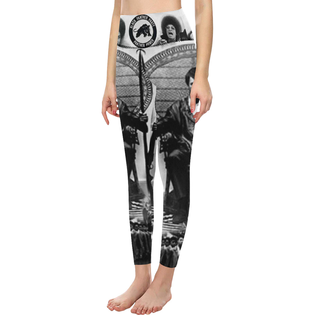 BLACK PANTHER PARTY High-Waisted Leggings