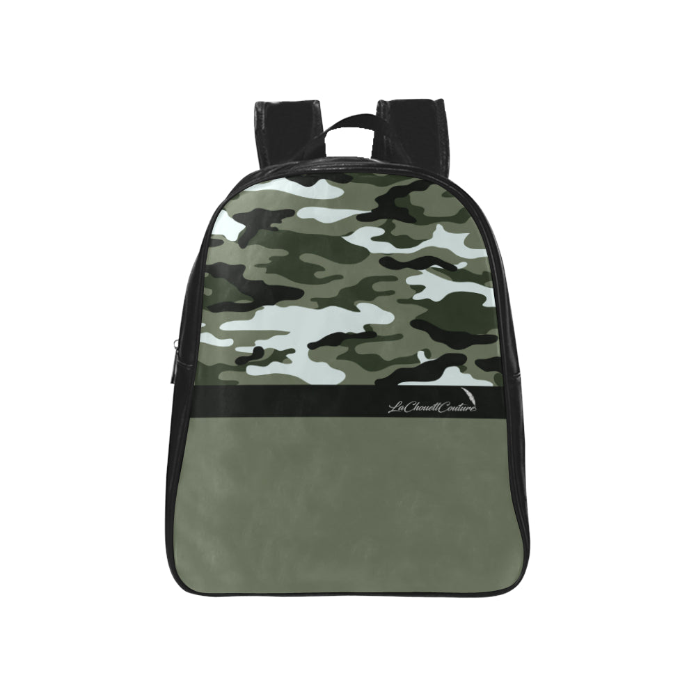 CAMOUFLAGE School Backpack Medium