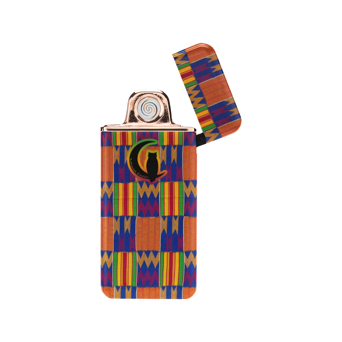 KENTE STYLE USB Rechargeable Lighter