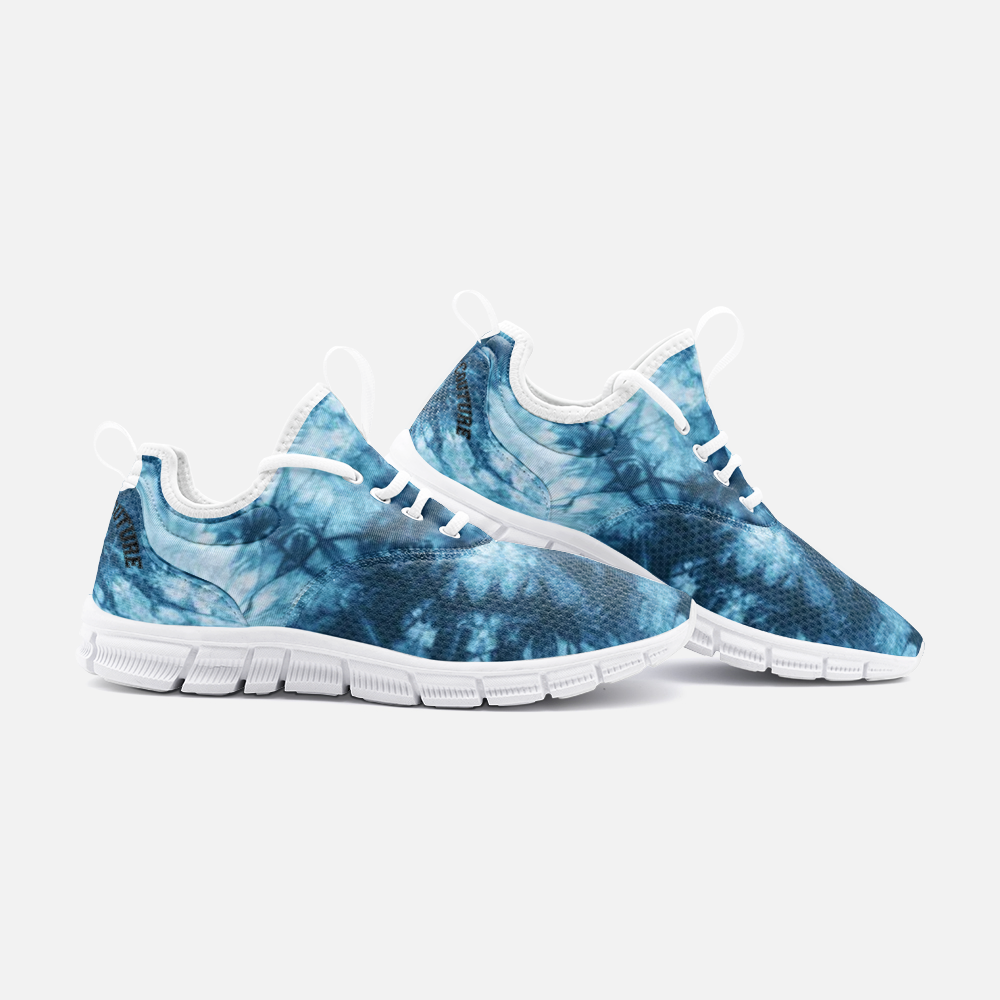 TIE DYE BLUE Unisex City Runner