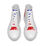 WESTSIDE WHT Men's High Canvas Shoes