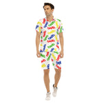 GANG X3 COLORING Men's Short Sleeve Shirt Set