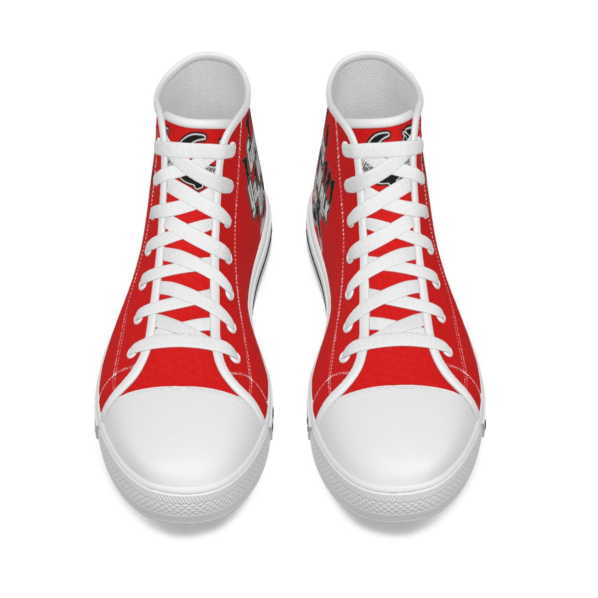 GET YA WALK ON RED Men's Canvas Shoes