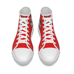 GET YA WALK ON RED Men's Canvas Shoes