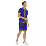 PRIVILEGE BLUE Men's Short Sleeve Shirt Sets