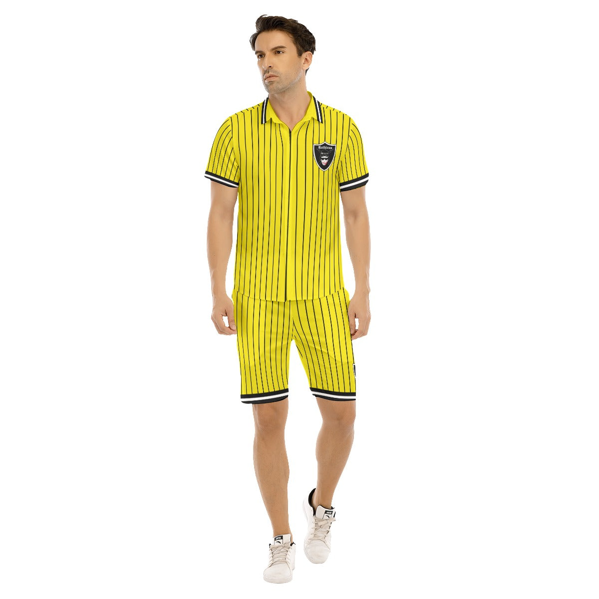 EAZY-E RUTHLESS YLW Men's Short Sleeve Shirt Sets