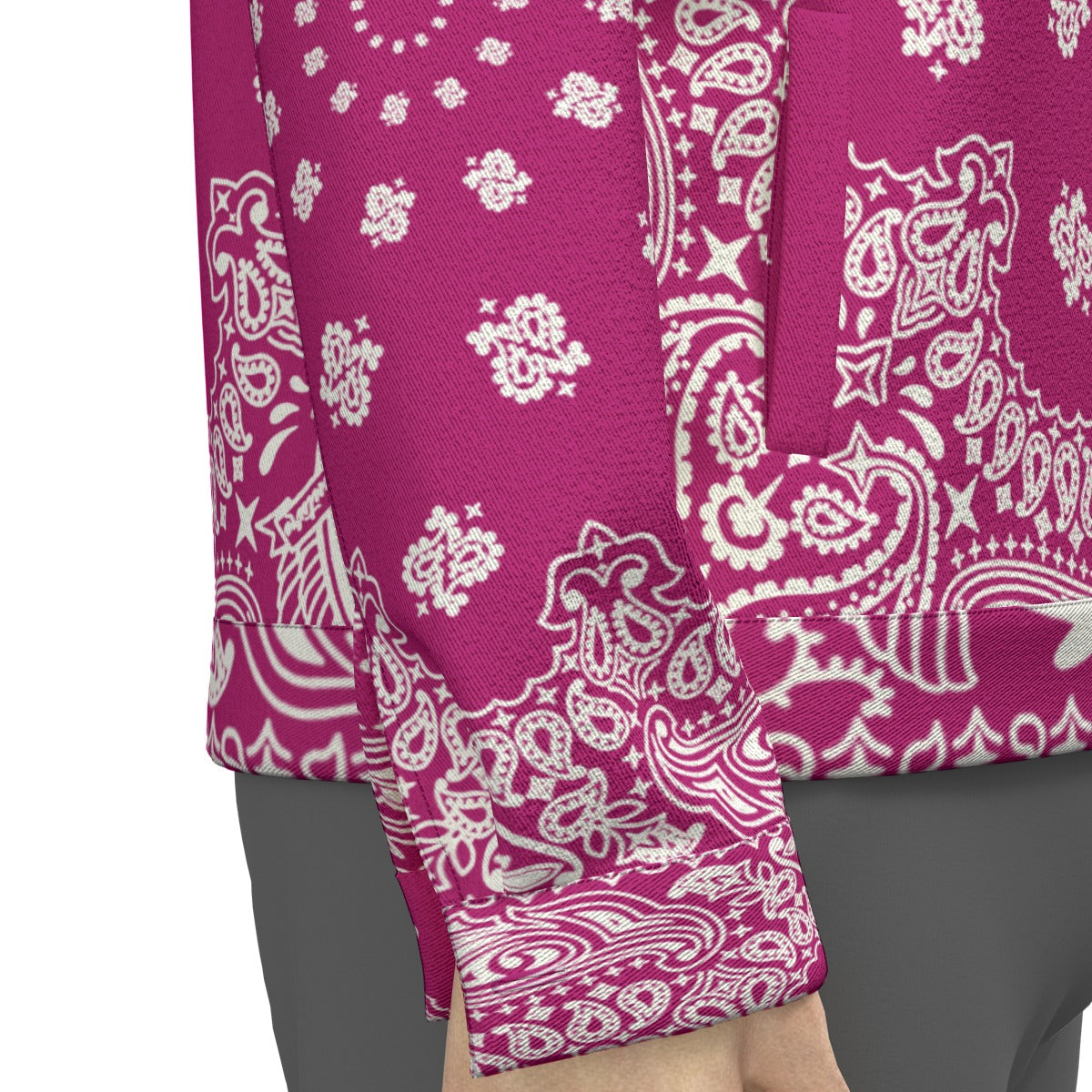 BANDANA GRAPES Unisex Lapel Jacket