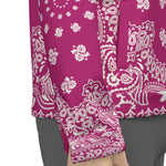 BANDANA GRAPES Unisex Lapel Jacket