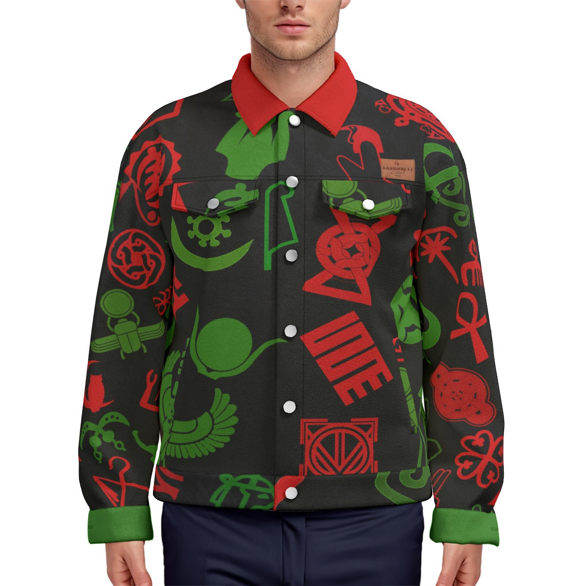 KMT WORLD Unisex Lapel Jacket Cotton