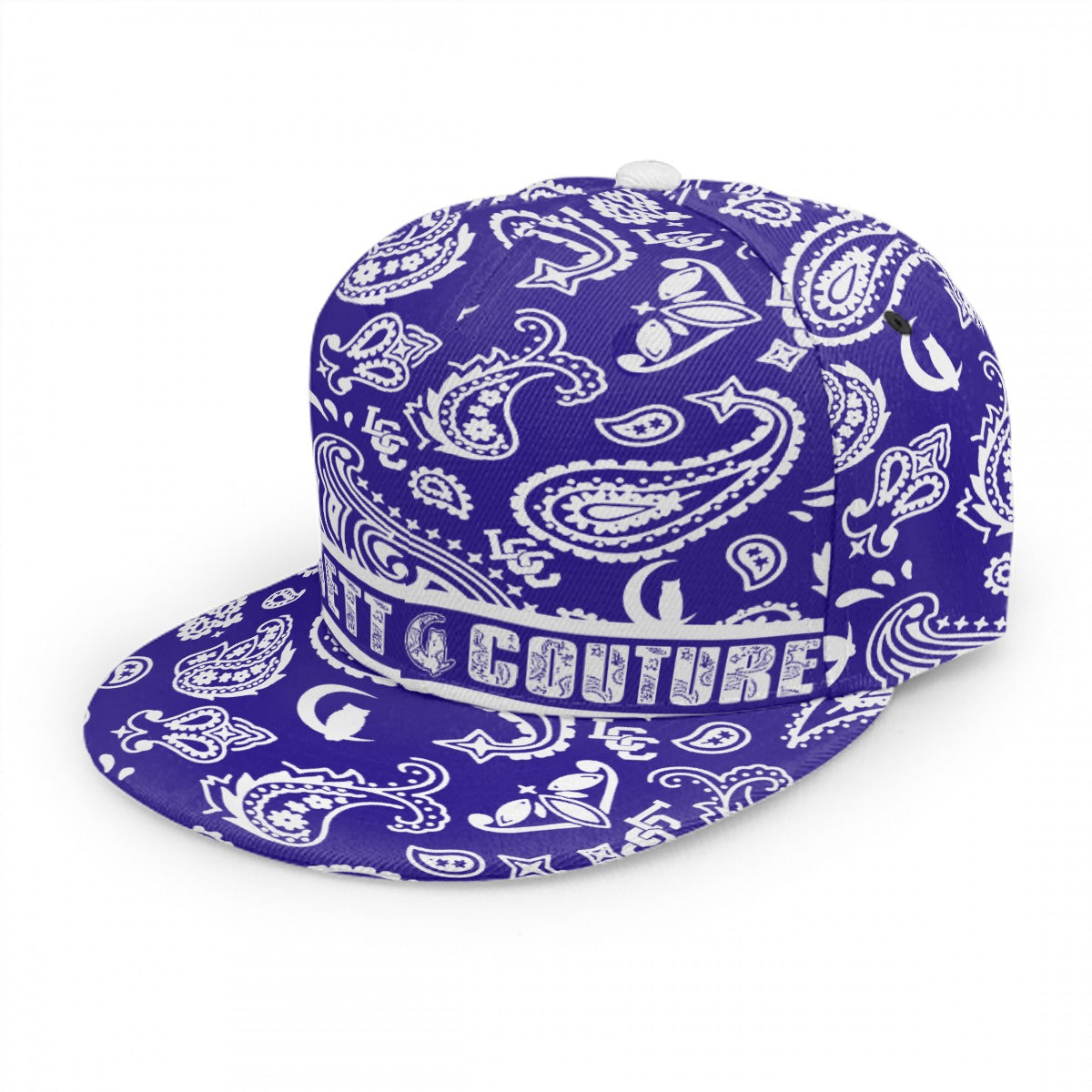 BANDANA PAISLEY Cs'UP Baseball Cap With Flat Brim