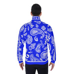 BANDANA PAISLEY Cs'UP Men's Stand Collar Jacket