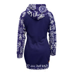 ADINKRA MXBLUE Women's Hoodie