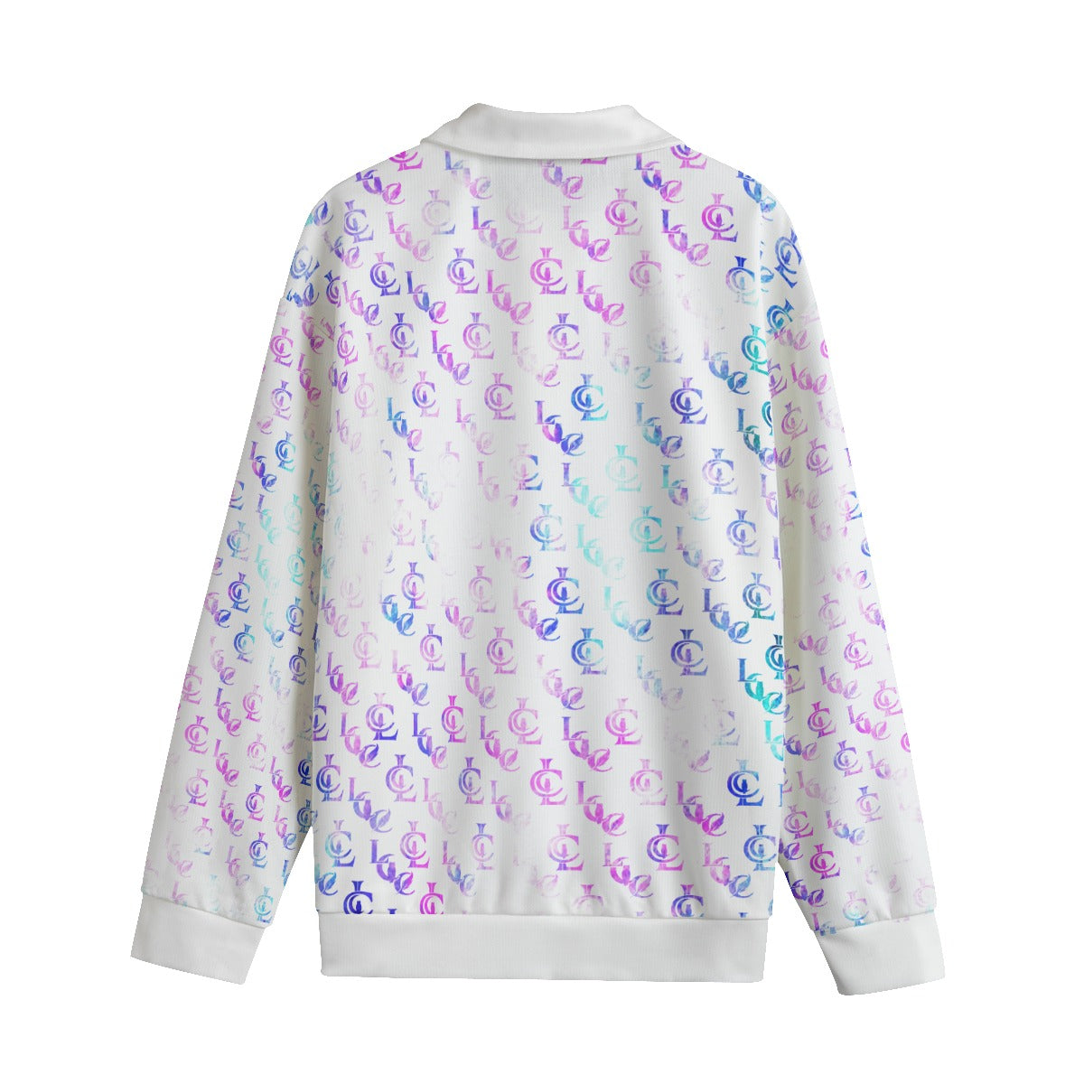 LCC NEW RICH COLORING Unisex Lapel Collar Sweater