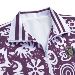 ADINKRA MXGRPS Unisex Stand Collar Jacket