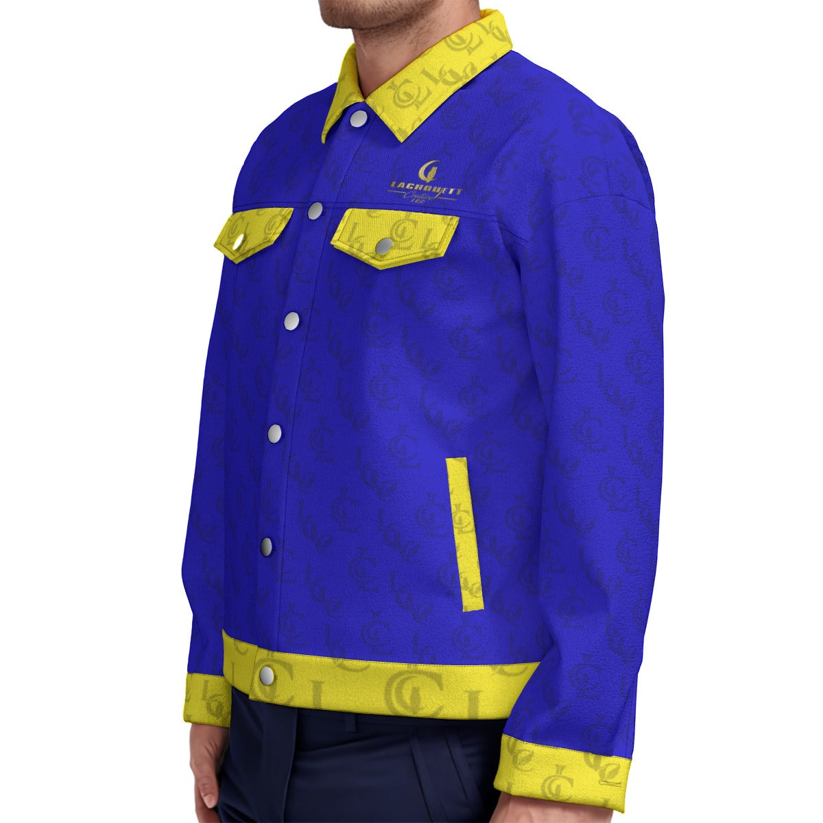 LCC SLAUSON Unisex Lapel Jacket Cotton