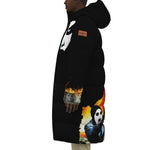 DEAD PRESIDENT Unisex Long Down Jacket