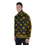 LCC WEEDY CREAM BLC Men's Stand Collar Jacket