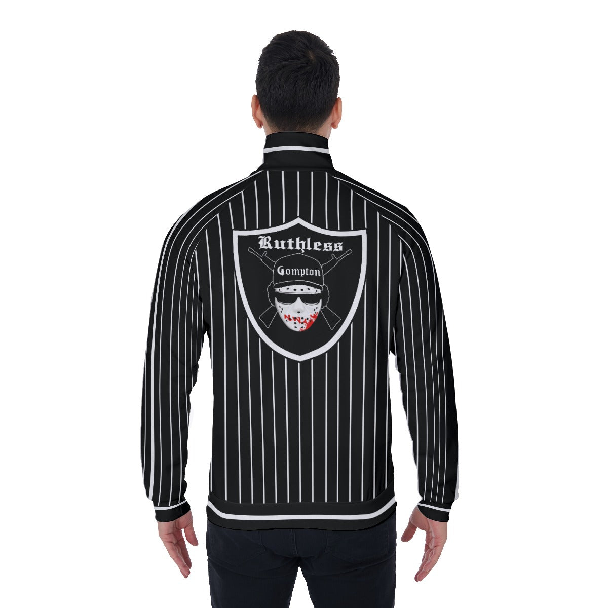 EAZY-E RUTHLESS BLC Men's Stand Collar Jacket