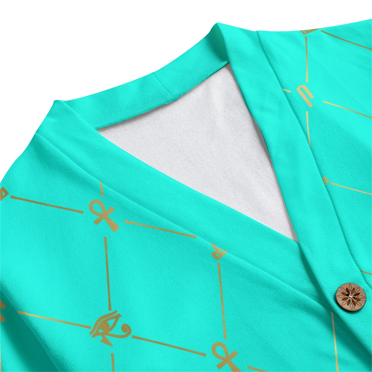 A.U.S DELUXE TRQSE Unisex Cardigan With Button Closure
