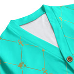 A.U.S DELUXE TRQSE Unisex Cardigan With Button Closure