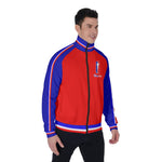 WESTSIDE BI-COLORS Men's Stand Collar Jacket